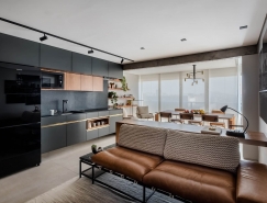 巴西70㎡现代公寓装修设计普贤居素材网精选