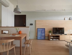 100平米二居室现代公寓装修设计普贤居素材网精选