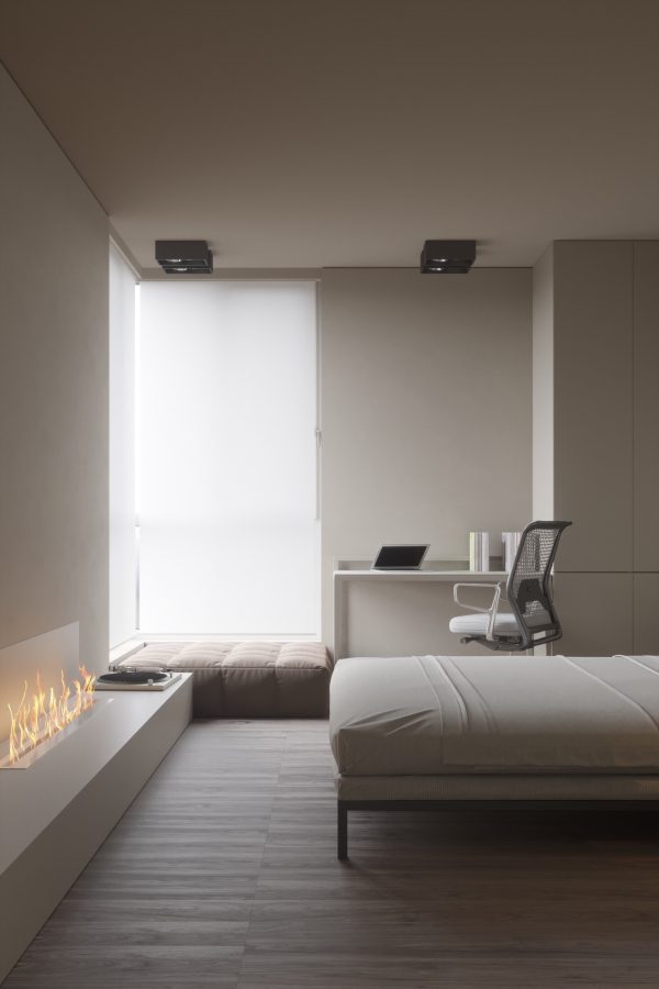 极简主义和酷灰色彩：2套现代公寓设计欣赏