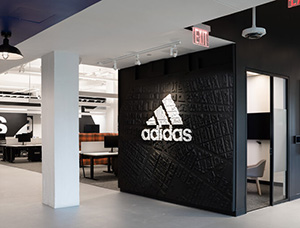 纽约Adidas办公室空间设计普贤居素材网精选