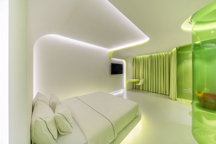Lime Flavor时尚未来感的酒店套房设计