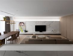 单色调为主色调：优雅而奢华的住宅装饰设计素材中国网精选