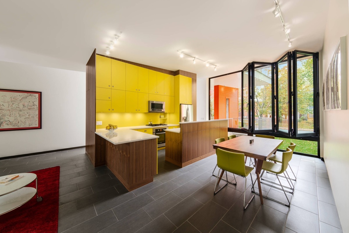 20个亮丽的黄色系厨房设计