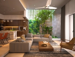 4个拥有内部花园绿色空间的豪宅素材中国网精选