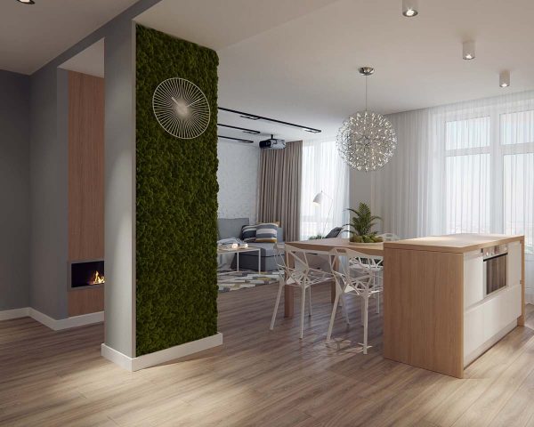 舒适极简风格的环保公寓设计