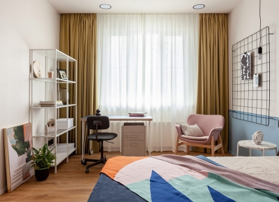 创意多彩的室内设计灵感：4个现代清新的家居空间素材中国网精选