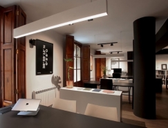极简的黑白组合：西班牙设计工作室VXLAB办公空间设计普贤居素材网精选