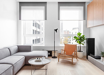 莫斯科62平白色极简风格公寓设计普贤居素材网精选