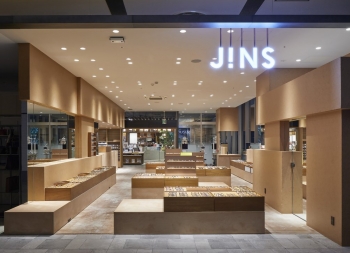 JINS 广岛T-site眼镜店空间设计素材中国网精选