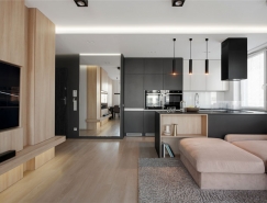 波兰舒适现代的72平米公寓设计16图库网精选