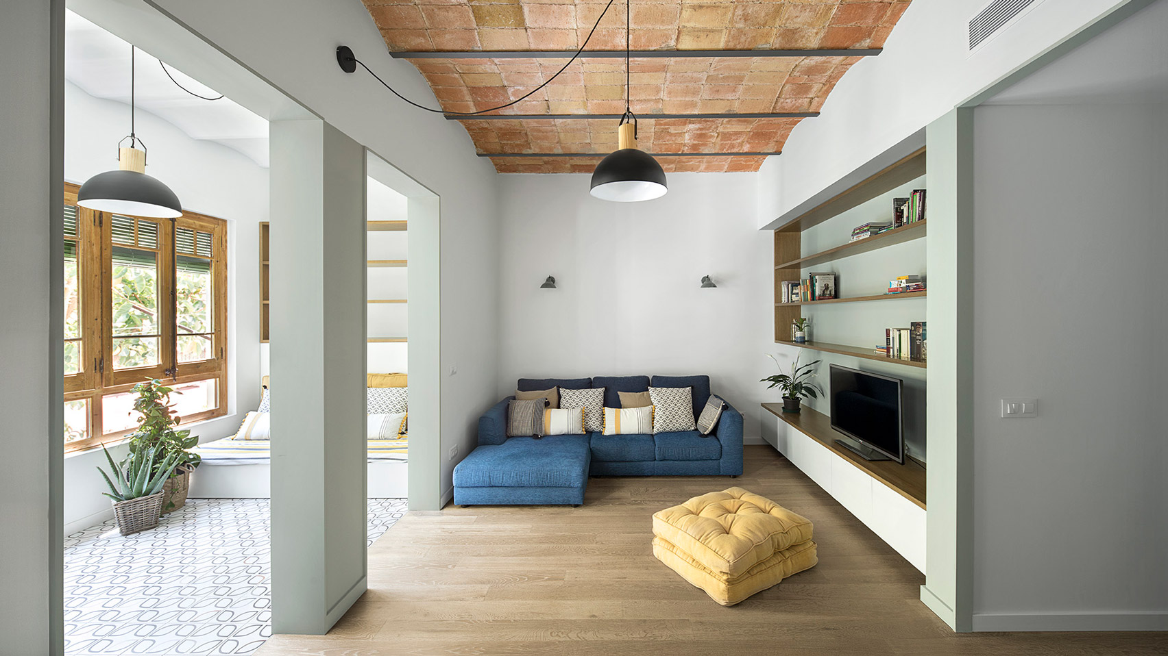 巴塞罗那67㎡公寓改造设计