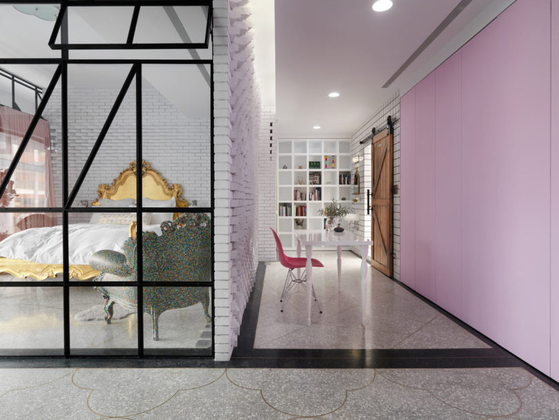 通透开放式空间的台北公寓设计