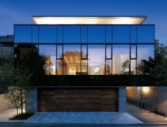 隐藏在玻璃幕墙后：融合现代和传统的日本住宅设计普贤居素材网精选