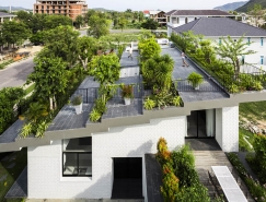 越南芽庄充满绿意的屋顶花园住宅普贤居素材网精选
