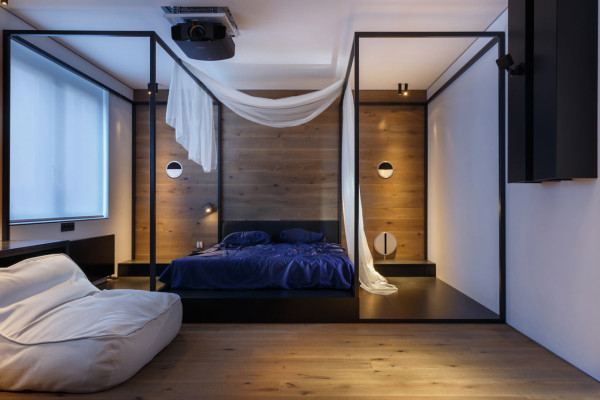 基辅76平方米时尚精致的现代公寓设计