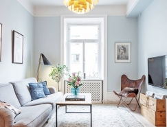 瑞典60㎡清新公寓设计16设计网精选