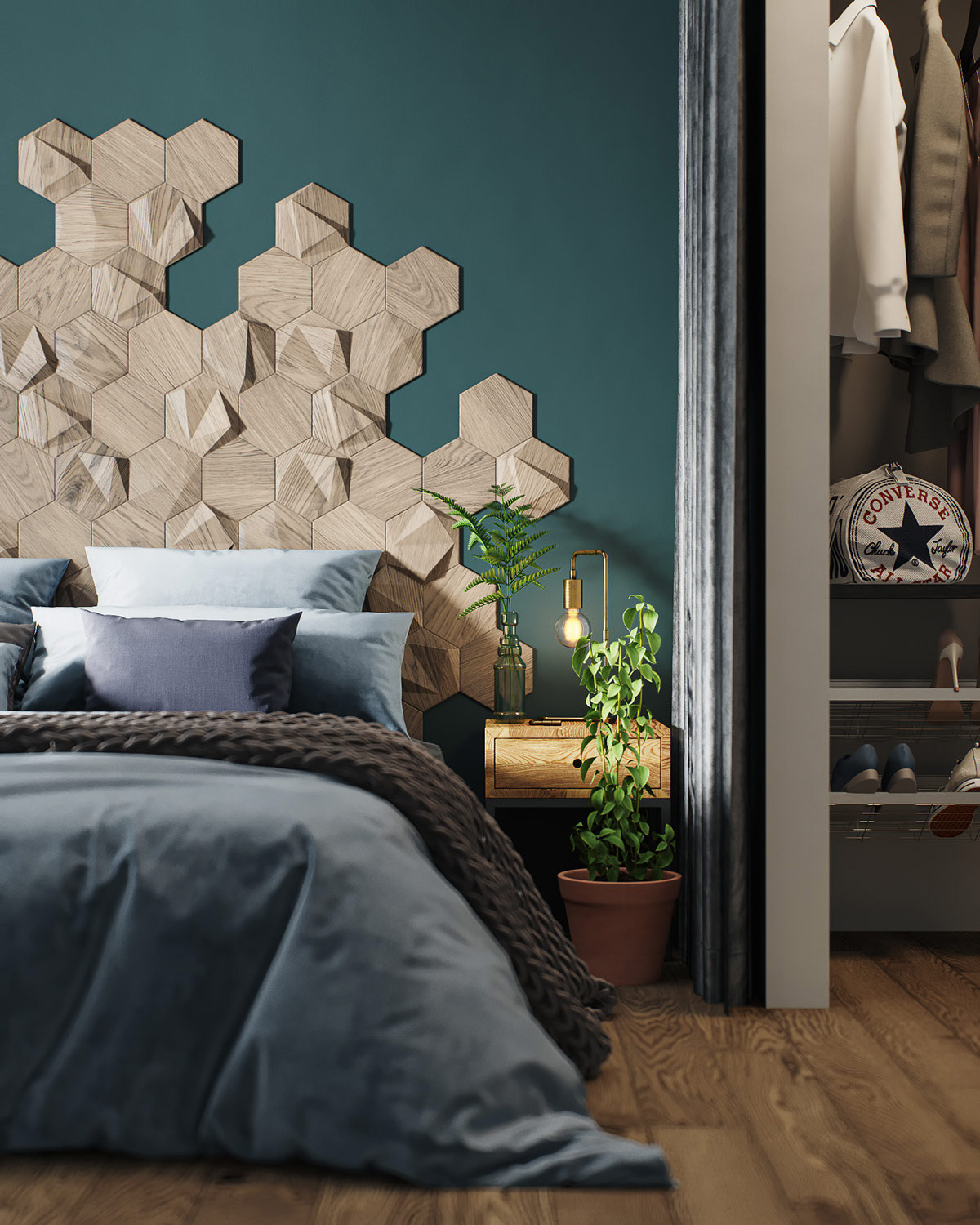 营造温馨的棕色：2套现代舒适的家居设计