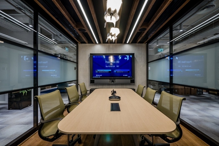 微软以色列Herzliya办公室空间设计