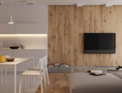 紧凑布局的小户型公寓设计素材中国网精选
