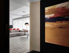 台中巴黎风格现代公寓设计普贤居素材网精选