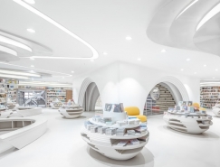 西安的白色神曲：钟书阁书店设计16设计网精选