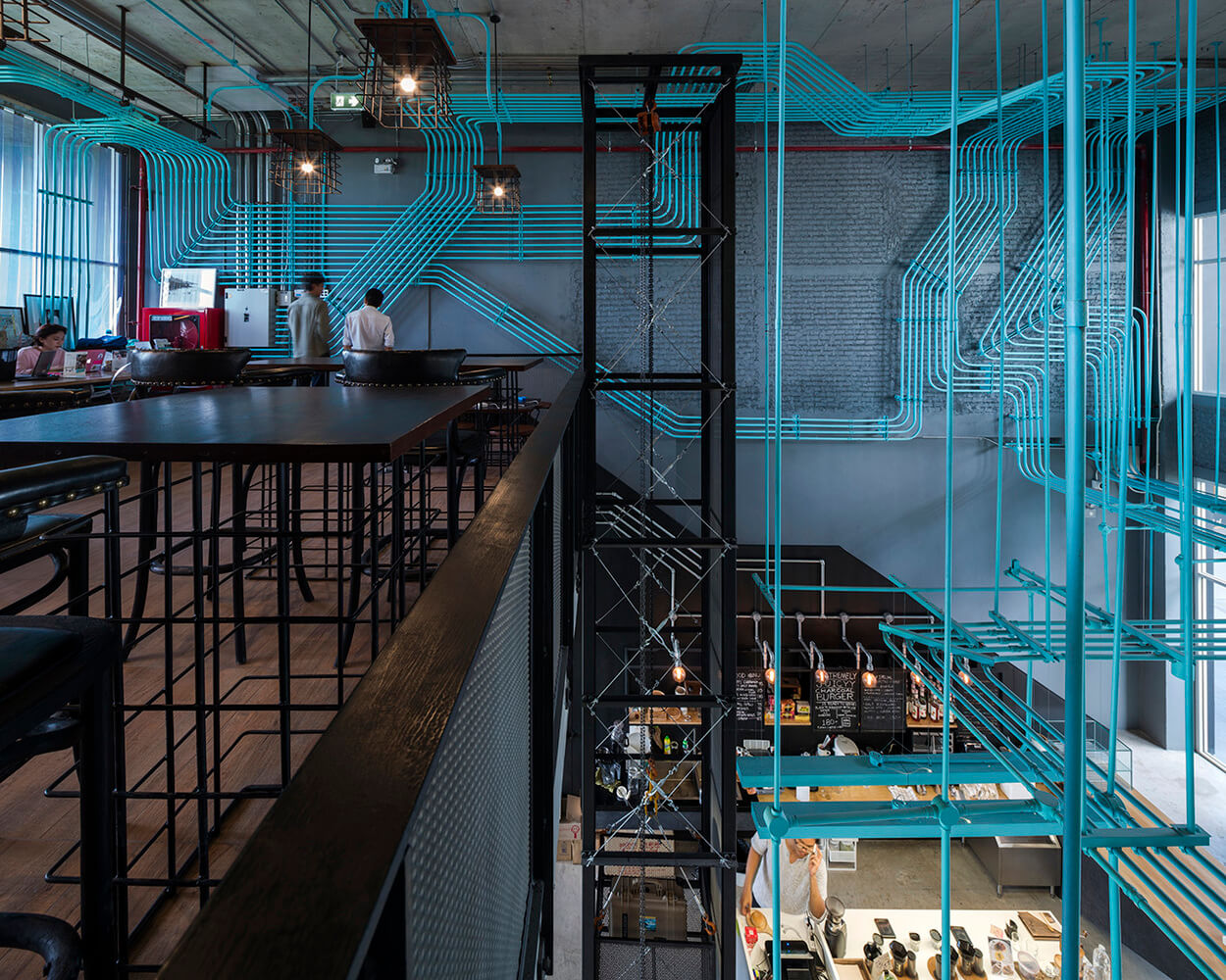 曼谷咖啡馆创意空间设计