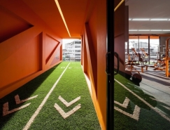 曼谷M FITNESS健身中心室内空间设计16图库网精选