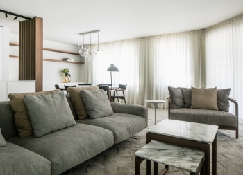 比利时Residence SP极简风白色公寓素材中国网精选