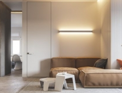 静谧安逸的白色公寓装修设计16设计网精选