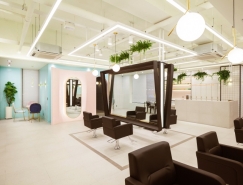 韩国Mode Hair发廊空间设计素材中国网精选
