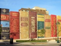 独特的书架外观：堪萨斯城市公共图书馆16设计网精选