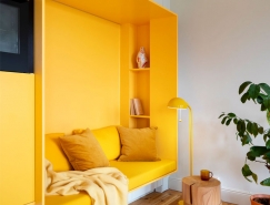 明亮的黄色打造出轻快、充满活力的家居空间16图库网精选