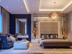 4个豪华的卧室空间设计普贤居素材网精选