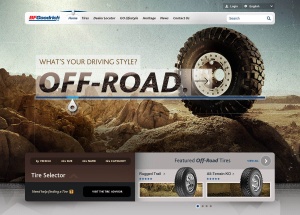 OFF-ROAD强悍越野轮胎网站设计 1200PX[13P]