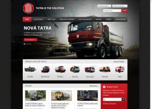 10P=13.8MB重型卡车TATRA IS THE SOLUTION网站/网页设计欣赏