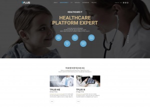 韩国TPLUS医疗保健IT系统企业酷站 [6P]