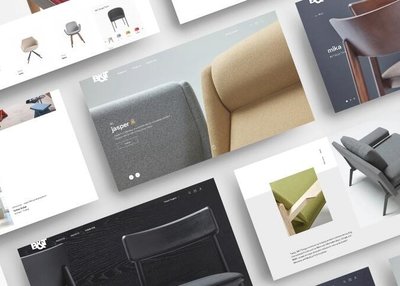 家居网站设计B&T设计UX/UI-企业标识