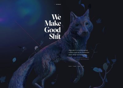 Dogstudio-艺术创意工作室网站设计