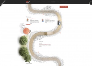 RIT TEAM俄罗斯比赛车队情景式网站设计