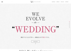 日本婚纱摄影机构：T&G  take and give needs-we evolve the wedding