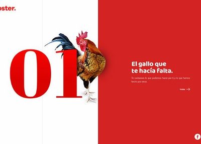 Rooster Website-美食网站设计