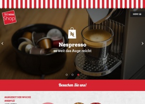 NestleShop维恩雀巢店奥地利维也纳网页设计
