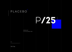Placebo25 UIUX Website-音乐
