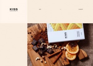 Kiss Chocolaterie Website