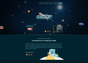 WALKR旅行者新能源银河系游戏网页设计 [3P]