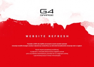 超酷的G4 GARAGE汽车网站设计 [5P]