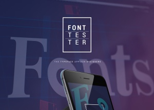 Fonttester. Typeface app on Behance
