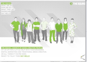绿色一组轻松才是硬道理-----国外网站设计欣赏