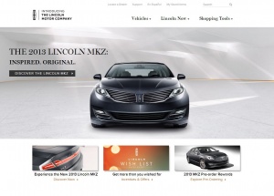 16个全球著名汽车企业官方网站首页设计 [16P]