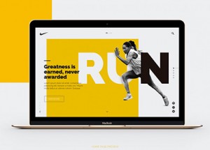 NIKE耐克运动鞋网站设计